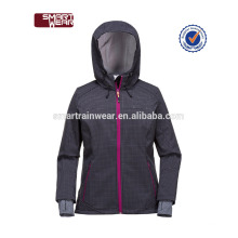 OEM Fabrik Großhandel Günstige Damen Sportbekleidung S-3XL wasserdicht Mantel leichte wasserdichte Softshell-Jacke